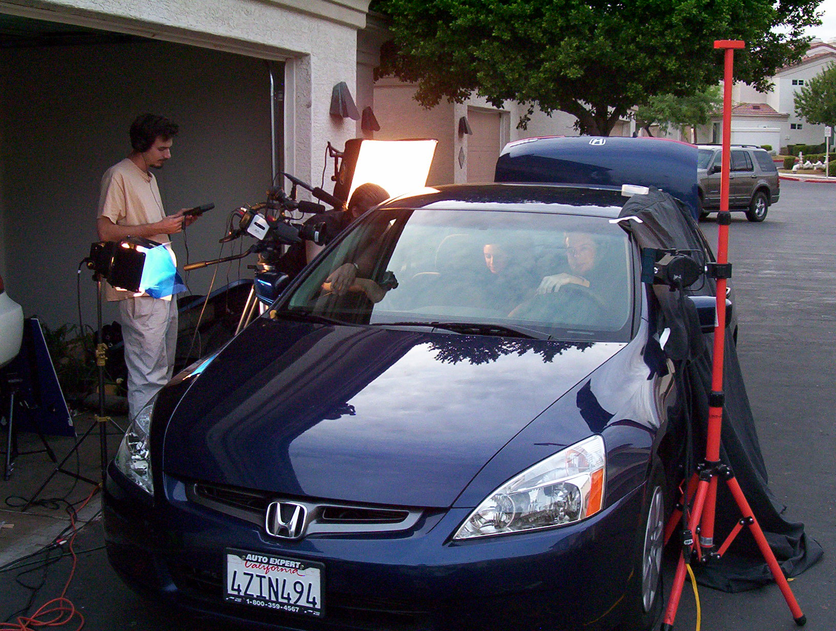 The Voo Do was never finished, but we had a great time on set!